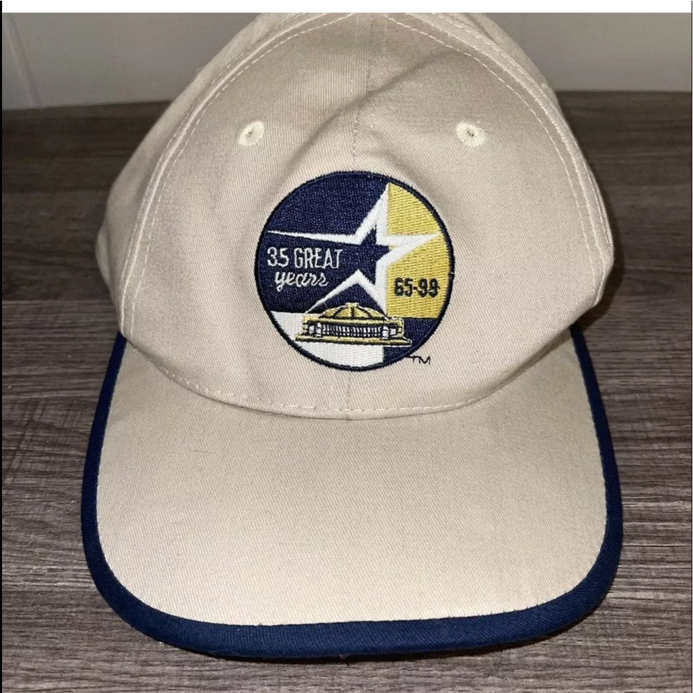 Houston Astro’s 35 Great Years Service Baseball Cap Hat SnapBack W/ M&M Logo